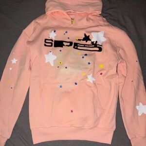 Sp5der SP5 Hoodie Bellini Size Small